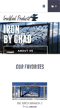 Mobile Screenshot of ironwoodproducts.com